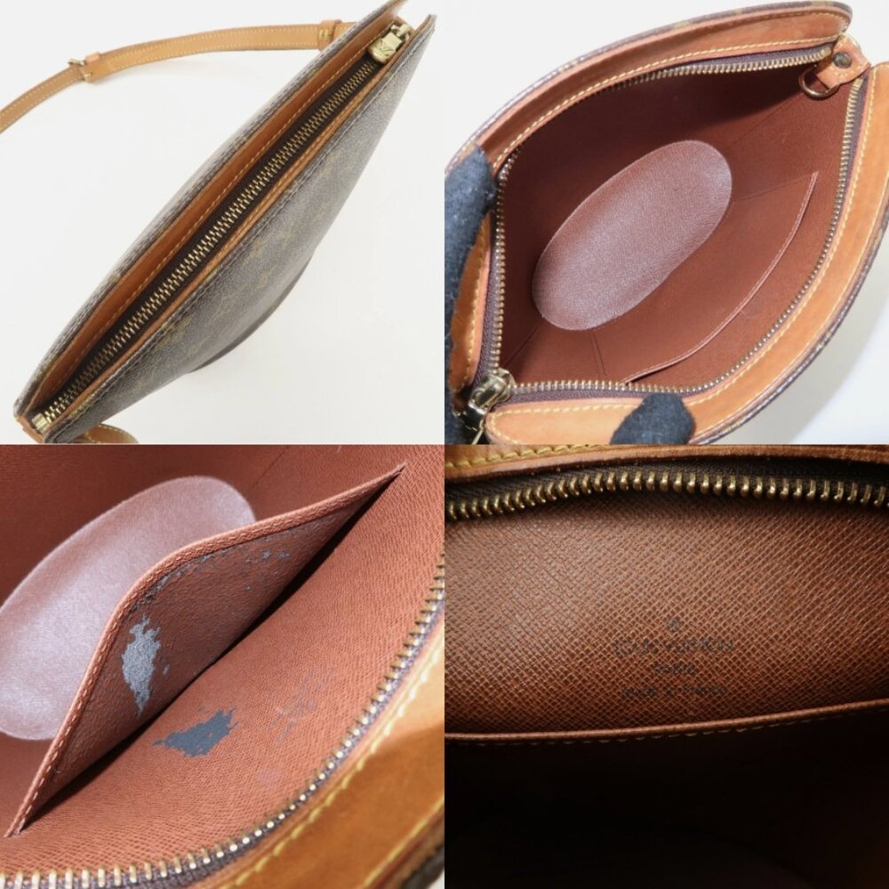 Louis Vuitton Brown Monogram Crossbody Shoulder Bag - Picture 13 of 14